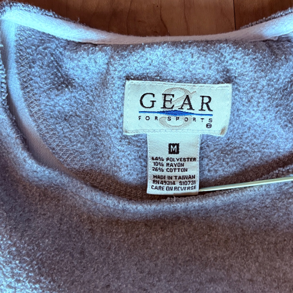 Gray Wake Forest University Men's Sweatshirt Medium - Picture 4 of 6